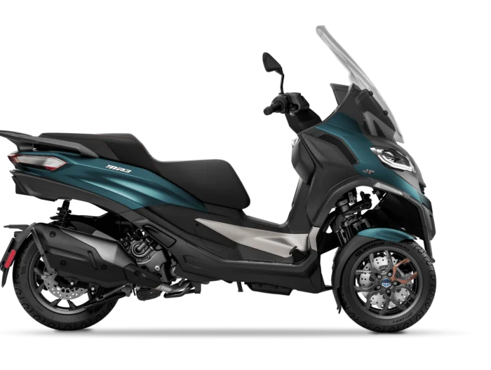 Piaggio MP3 530 Exclusive Euro 5 blu oxygen mat