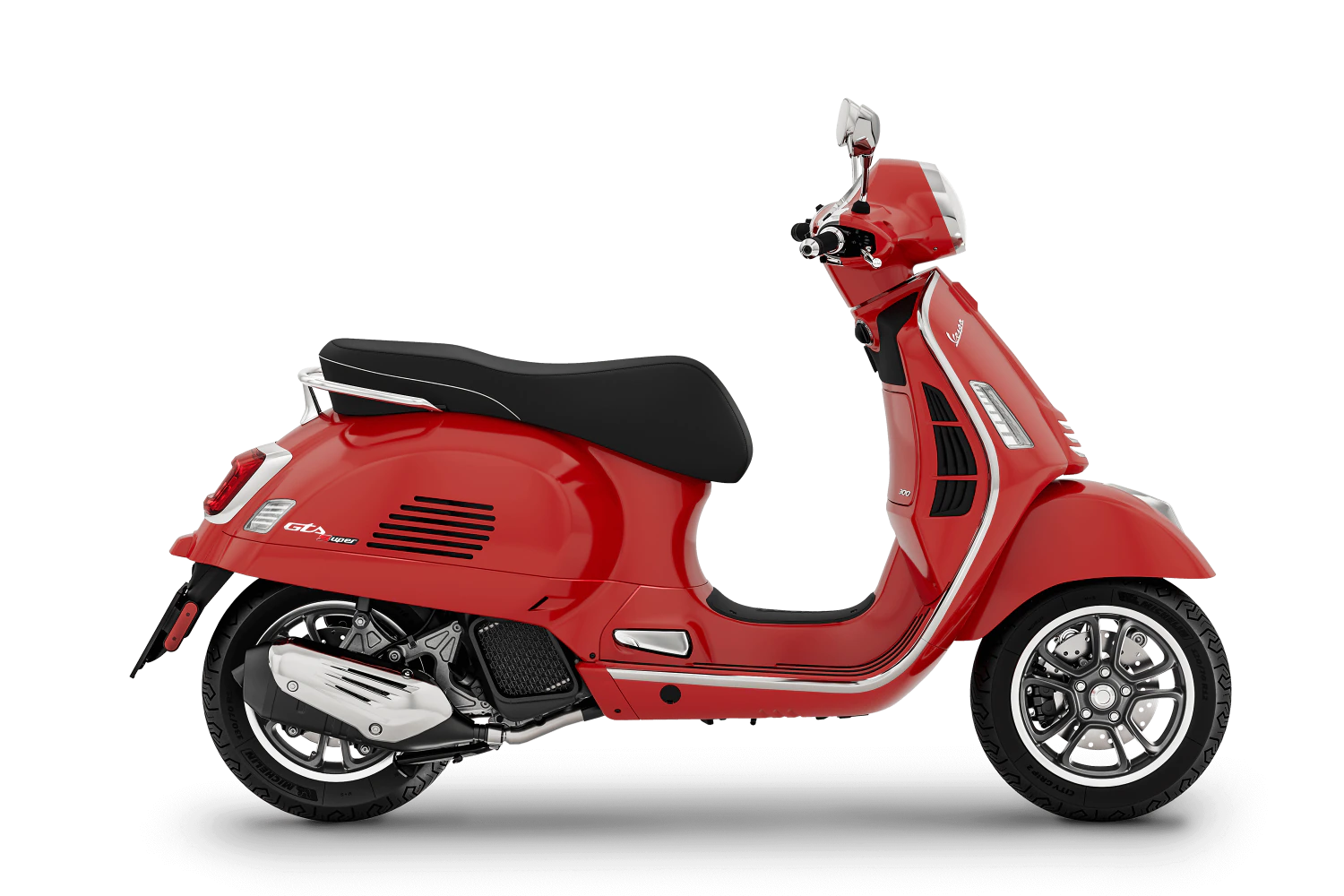 Vespa GTS Super Euro 5 u crvenoj boji