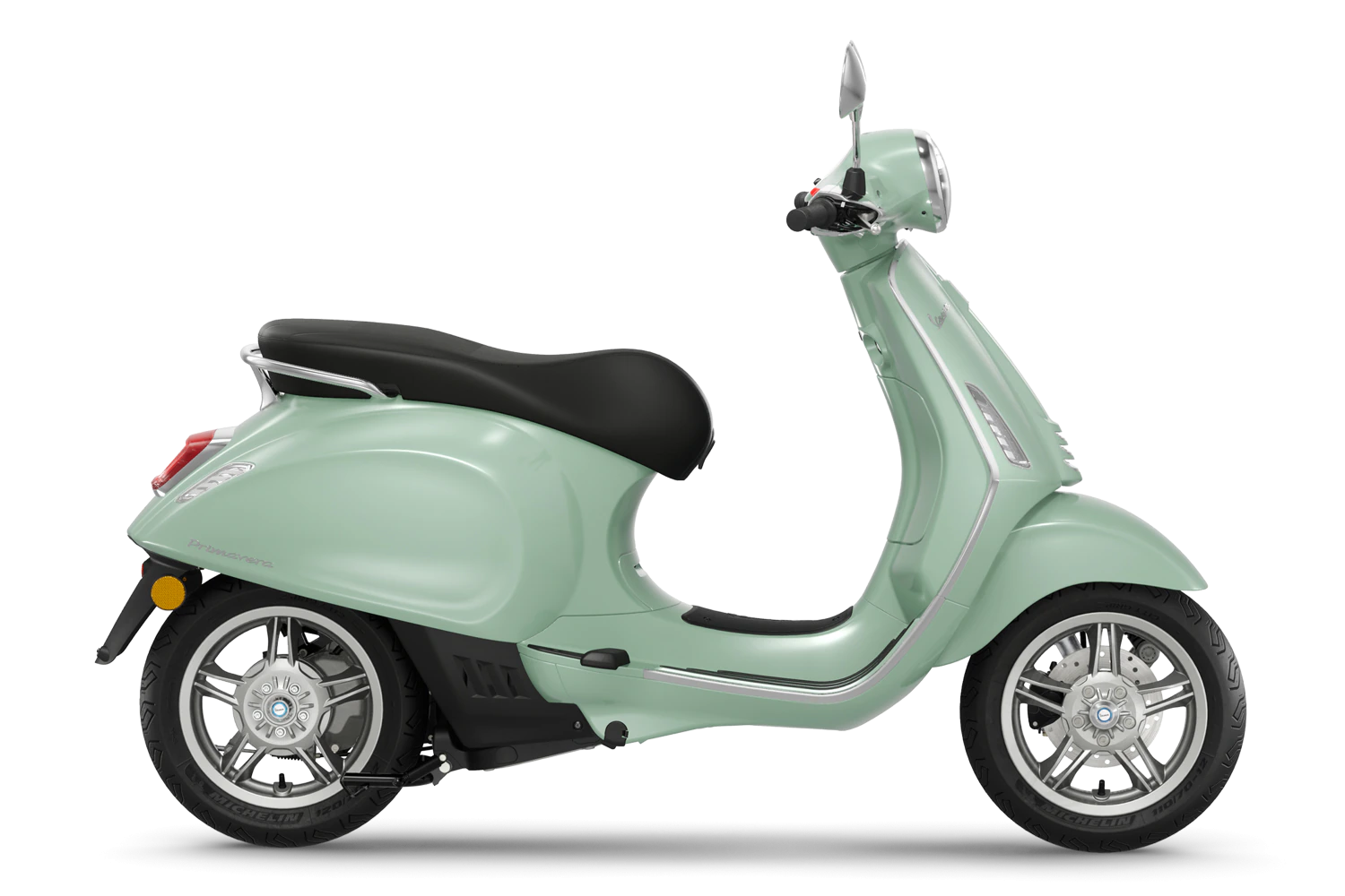 Vespa primavera elettrica euro 5 u pastelno zelenoj boji