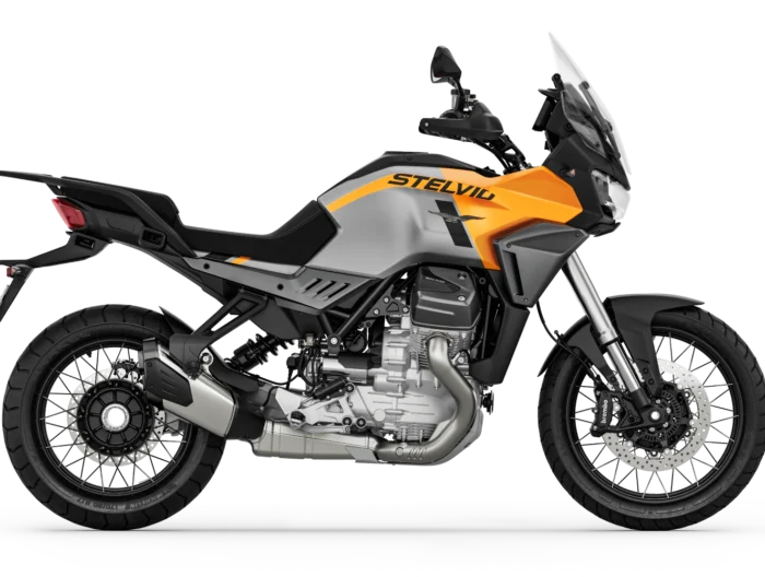 Moto Guzzi Stelvio boja giallo salvana